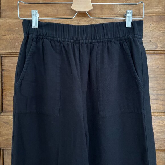 Laude the Label Everyday Pant in Black Cotton - S - Picture 2 of 9